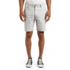 Mavi Jeans Noah Stripe Stretch Twill Flat Front Shorts In Blue Stripe Linen