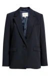 Mavi Jeans One-button Blazer In Blue