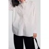 Mavi Jeans Oversize Cotton Button-up Shirt In White