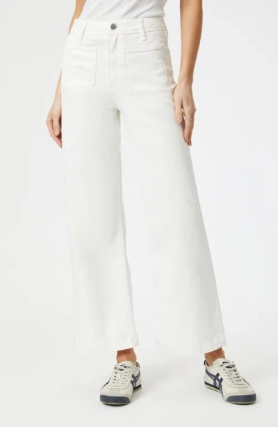 Mavi Jeans Paloma Marine Patch Pocket Ankle Wide Leg Jeans