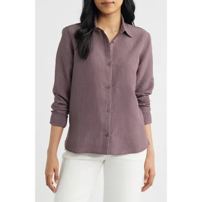 Mavi Jeans Pinstripe Button-up Shirt In Multi