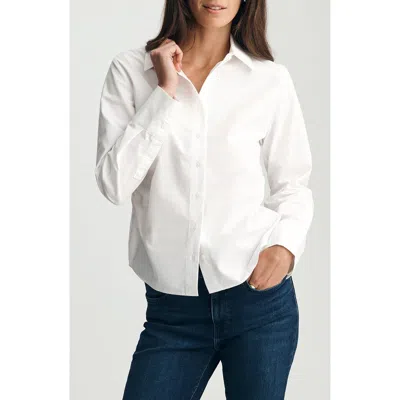 Mavi Jeans Poplin Shirt In White
