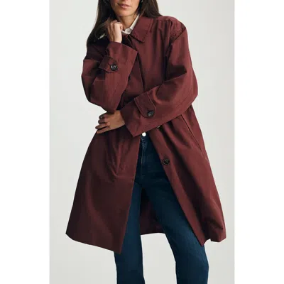 Mavi Jeans Port Roy Trenchcoat In Blue