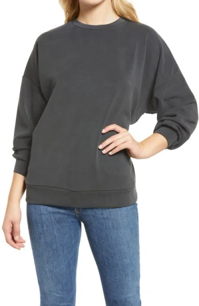 Mavi Jeans Regular Fit Sweatshirt In Gray