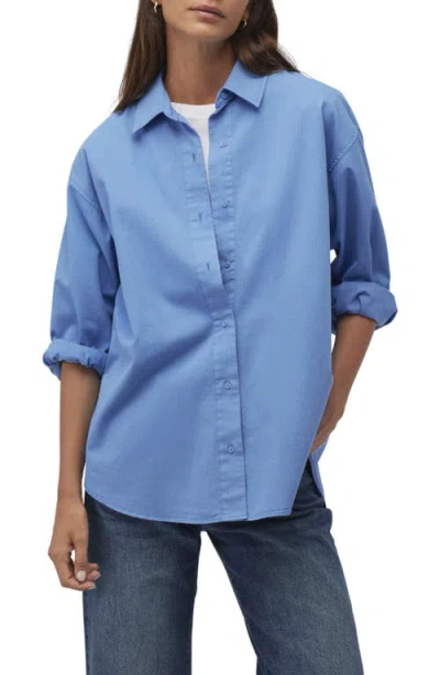 Mavi Jeans Relaxed Button-up Shirt In Ebb And Flow