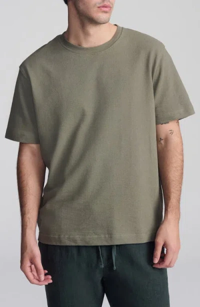 Mavi Jeans Relaxed Fit Cotton T-shirt In Green