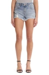 Mavi Jeans Rosie Retro 80s Cutoff Denim Shorts