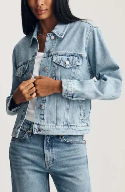 Mavi Jeans Rubie Denim Trucker Jacket In Blue
