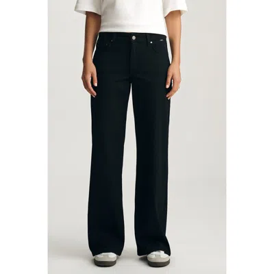Mavi Jeans Sabrina Wide Leg Jeans In Black