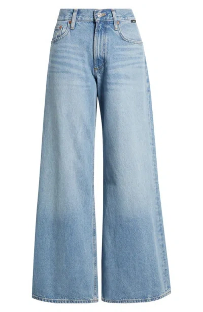 Mavi Jeans Sandy High Waist Wide Leg Jeans In Blue