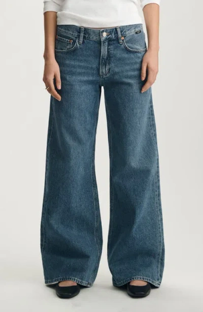 Mavi Jeans Sandy Low Waist Wide Leg Jeans In Blue
