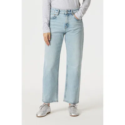Mavi Jeans Savannah High Waist Crop Relaxed Straight Leg Jeans