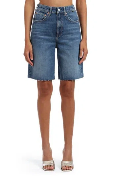Mavi Jeans Selina Cutoff Bermuda Denim Shorts