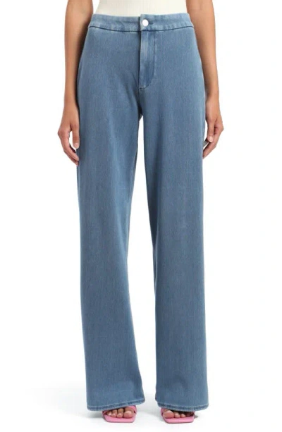 Mavi Jeans Sherry Wide Leg Jeans In Light Blue Move