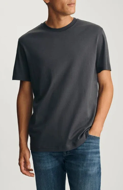 Mavi Jeans Short Sleeve Cotton & Modal T-shirt In Gray