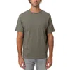 Mavi Jeans Short Sleeve Cotton T-shirt In Dusty Olive