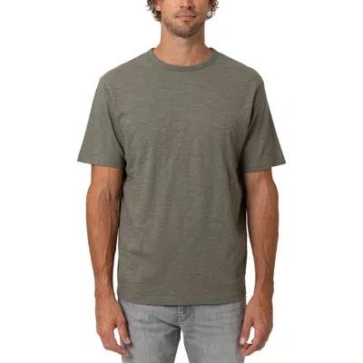 Mavi Jeans Short Sleeve Cotton T-shirt In Dusty Olive