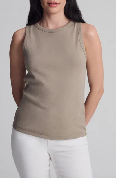 Mavi Jeans Sleeveless Jersey Top In Gray