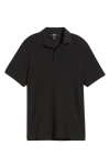 Mavi Jeans Slim Fit Black Cotton Polo