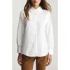 Mavi Jeans Slim Fit Cotton Button-up Shirt In White