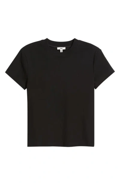 Mavi Jeans Slim Fit Stretch Cotton T-shirt In Black