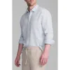 Mavi Jeans Slim Fit Textured Cotton Button-up Shirt In White