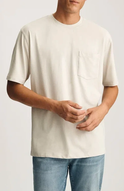 Mavi Jeans Slub Jersey Pocket T-shirt In Gray