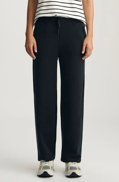 Mavi Jeans Sporty Luxe Drawstring Sweatpants In Black