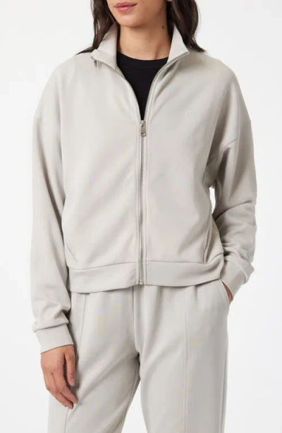 Mavi Jeans Stand Collar Sweatshirt In Gray Violet