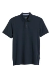 Mavi Jeans Stretch Cotton Polo In Blue