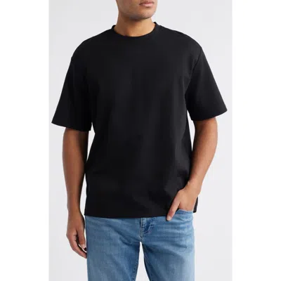 Mavi Jeans Stretch Cotton T-shirt In Black