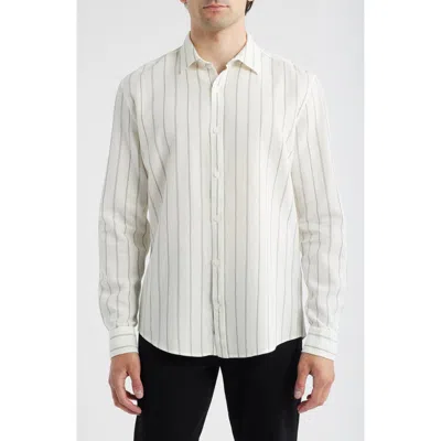 Mavi Jeans Stripe Regular Fit Button-up Shirt