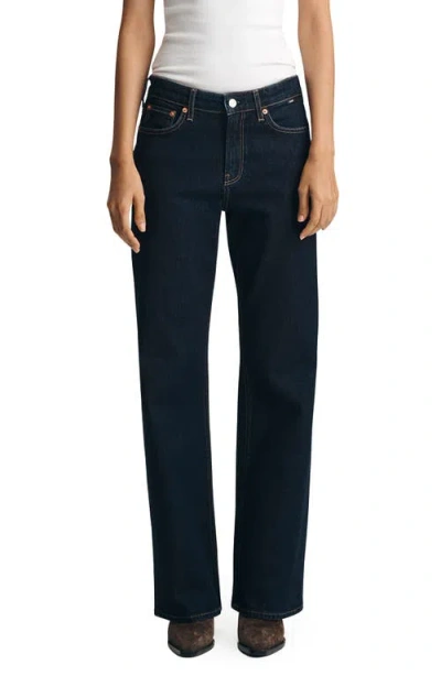 Mavi Jeans Taylor High Waist Wide Leg Jeans In Blue
