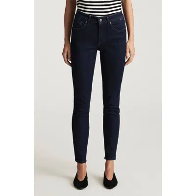 Mavi Jeans Tess High Waist Ankle Skinny Jeans In Blue