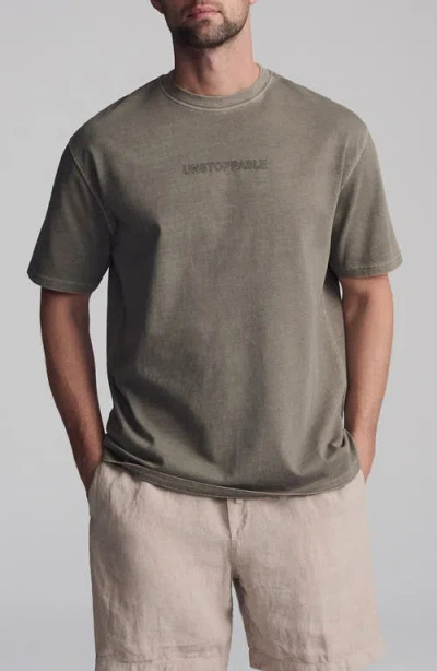 Mavi Jeans Unstoppable Relaxed Graphic T-shirt In Brown