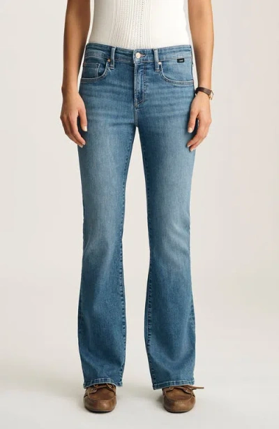 Mavi Jeans Vicky Mid Rise Bootcut Jeans In Blue