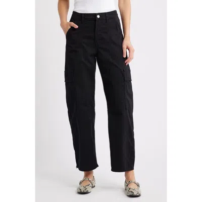 Mavi Jeans Vinnie Ankle Cargo Pants In Black