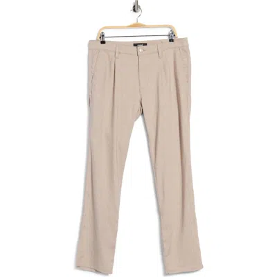 Mavi Jeans Will Pleated Linen Blend Pants In Neutral