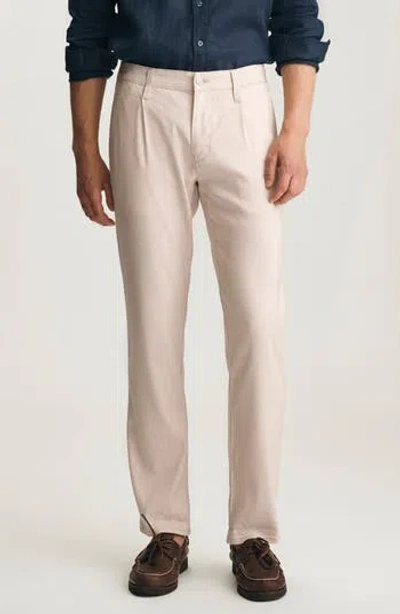 Mavi Jeans Will Pleated Linen Blend Pants In Cream Linen