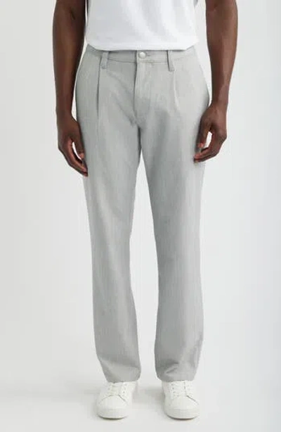 Mavi Jeans Will Pleated Pants In Pewter Fancy