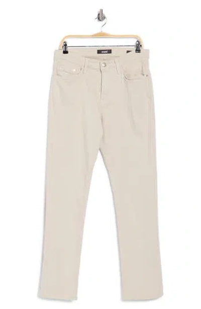Mavi Jeans Zach High Waist Straight Leg Jeans In Neutral