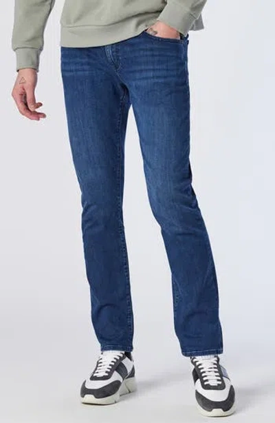 Mavi Jeans Zach Straight Jeans In Indigo Boston