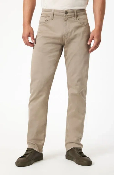 Mavi Jeans Zach Straight Leg Casual Twill Pants In Sand Casual Twill