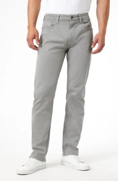 Mavi Jeans Zach Straight Leg Casual Twill Pants In Stormy Casual Twill