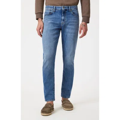 Mavi Jeans Zach Straight Leg Jeans In Brown
