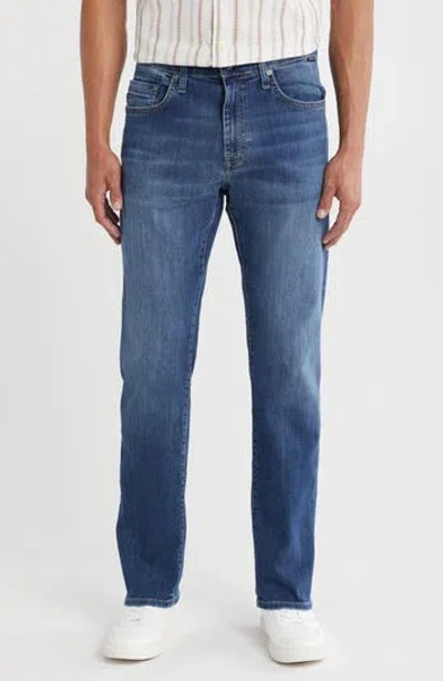 Mavi Jeans Zach Straight Leg Jeans In Brown