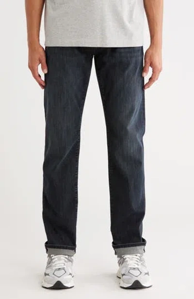 Mavi Jeans Zach Straight Leg Jeans In Black