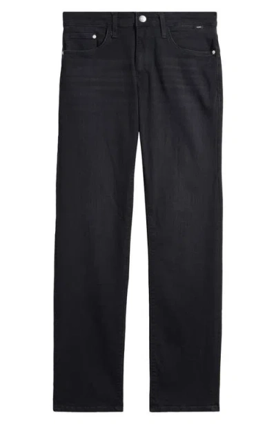Mavi Jeans Zach Straight Leg Jeans In Black