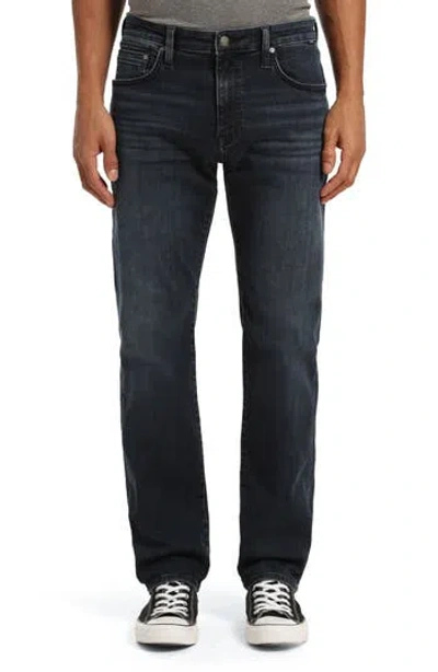 Mavi Jeans Zach Straight Leg Jeans In Mid Tonal Ink