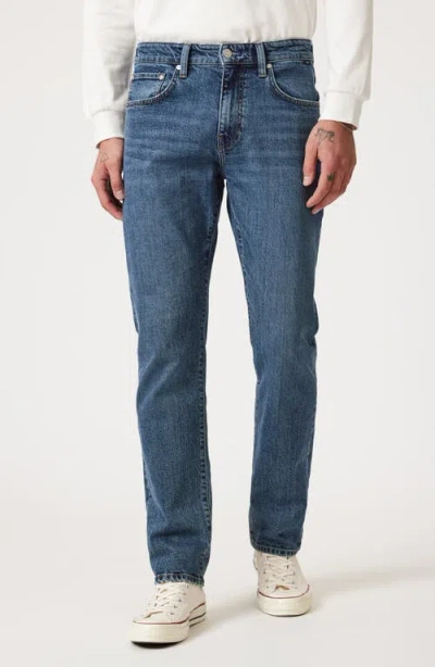 Mavi Jeans Zach Straight Leg Jeans In Dark Faded Classic Blue